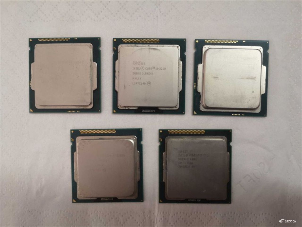 出几个闲置Intel CPU