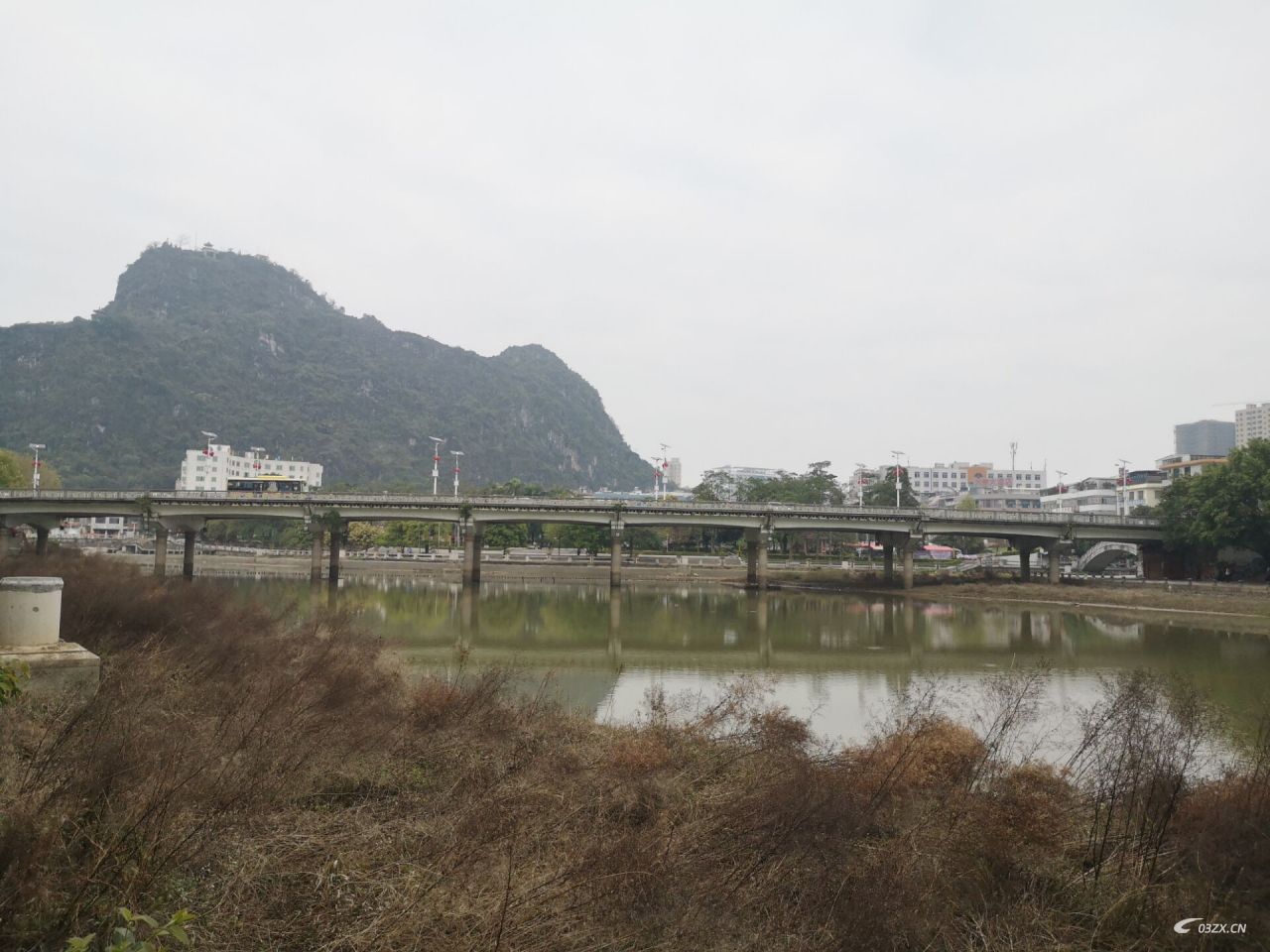 灵山风景、灵山美图、请问广场对面的大桥叫什么桥？